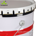 Metal Pail With Lid 5 gallon metal buckets empty stainless steel drum Supplier